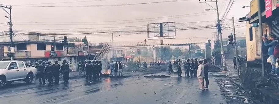 Proteste in Ecuador, 18. Jumi 2022.