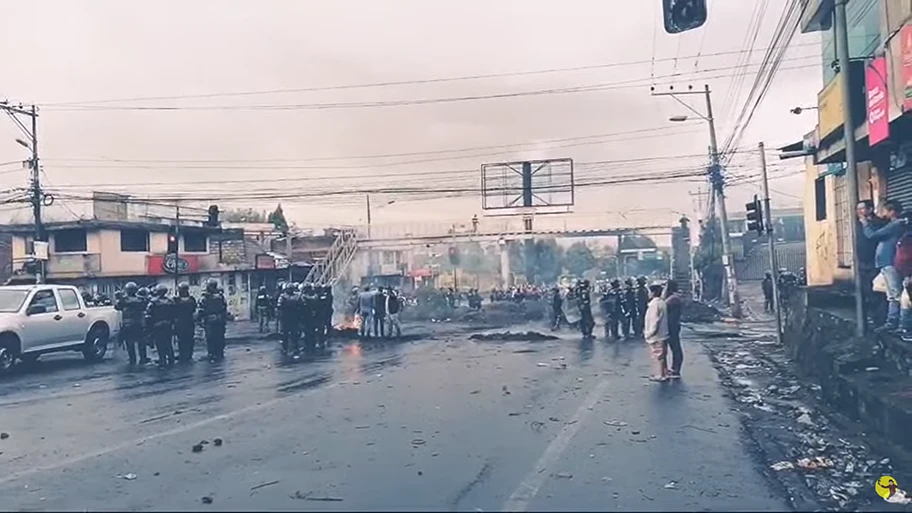 Proteste in Ecuador, 18. Jumi 2022.