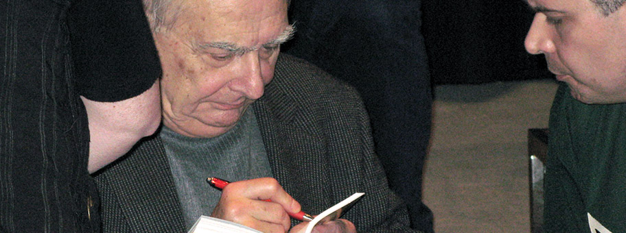 Claude Chabrol im November 2008 in Amiens (Somme, Frankreich).