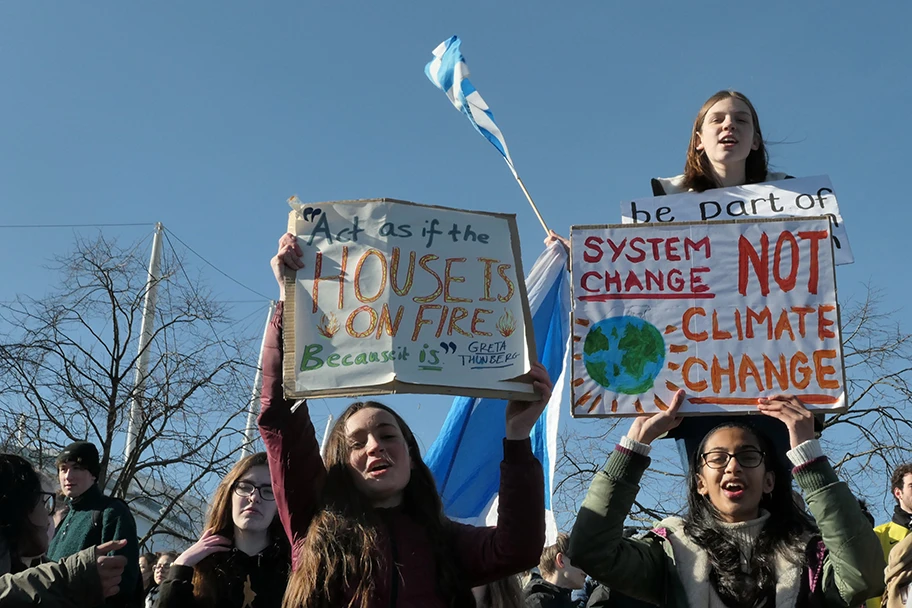 Fridays for Future-Demo, März 2019.