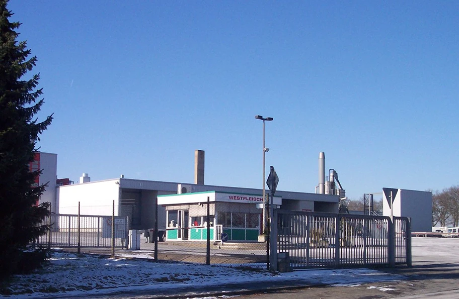 Fleischfabrik in Coesfeld.