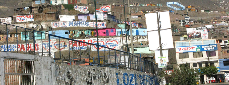 Comas, Teil der Metropolregion Lima.