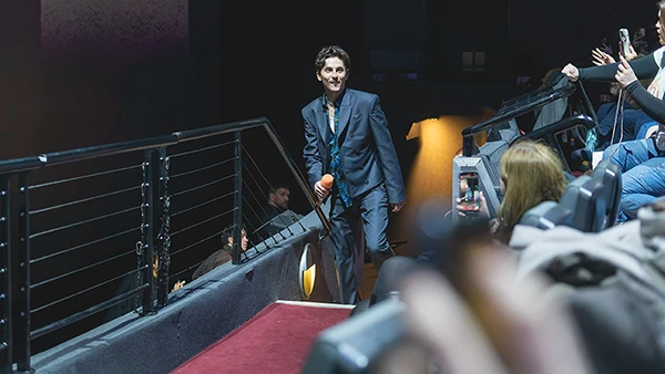 Der US-amerikanisch-französische Schauspieler Timothée Chalamet (hier im Januar 2025) spielt in dem Film die Rolle des Tischtennisspielers Marty Mauser.