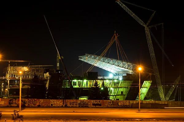 Schachtarstadion in Donezk.