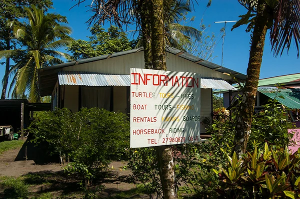 Tourismus-Angebot in Costa Rica.