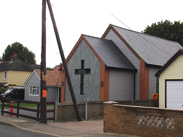 Evangelikale Kirche in Cressing, England.