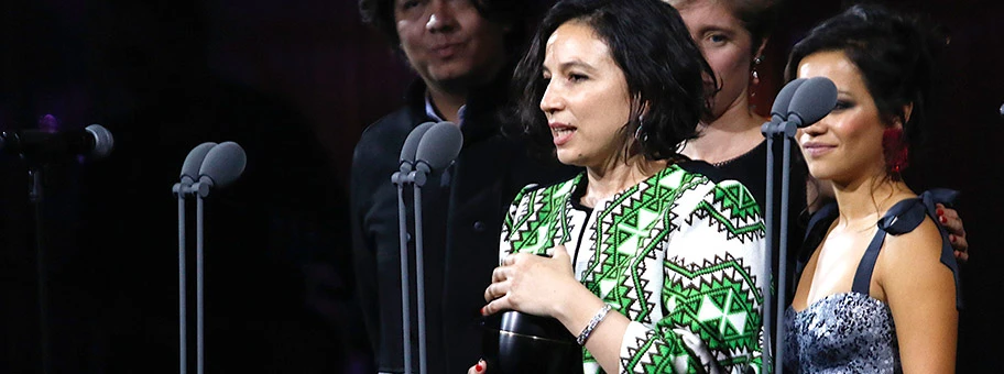 Die kolumbianische Filmregisseurin Cristina Gallego, November 2018.