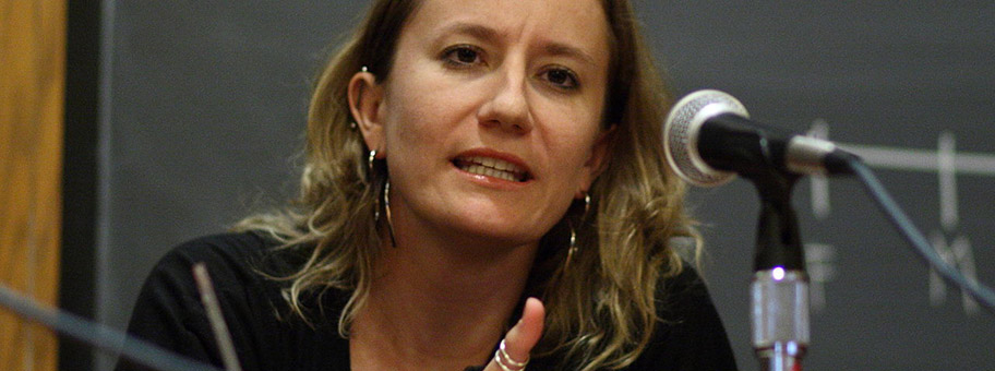 Danah Boyd an der «Writers on Writing about Technology» Konferenz, Yale University.