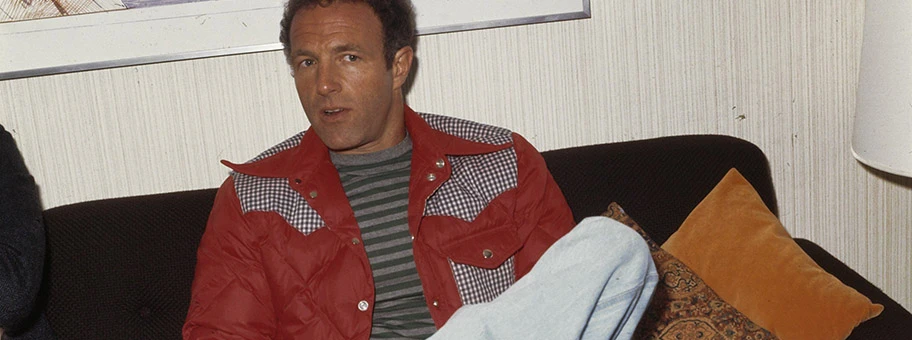 James Caan, hier in Holland 1976, verkörpert im US-Film «Rollerball» die Person von Jonathan E., einem der besten Spieler vom Team Houston.