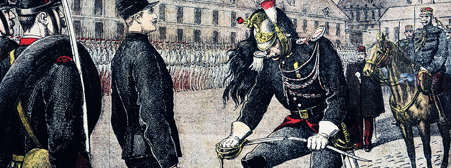 Degradierung Dreyfus' (Paris, 5. Januar 1895).