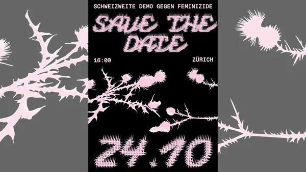 Schweizweite Demo gegen Feminizide 24. Oktober 2026