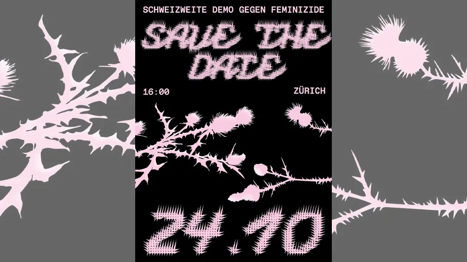 Schweizweite Demo gegen Feminizide 24. Oktober 2026