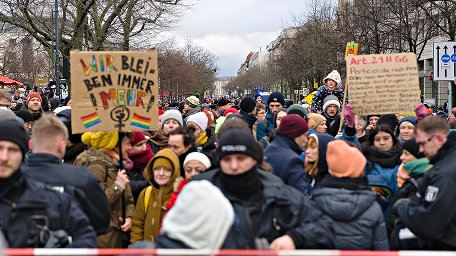 Kundgebung unter dem Motto 