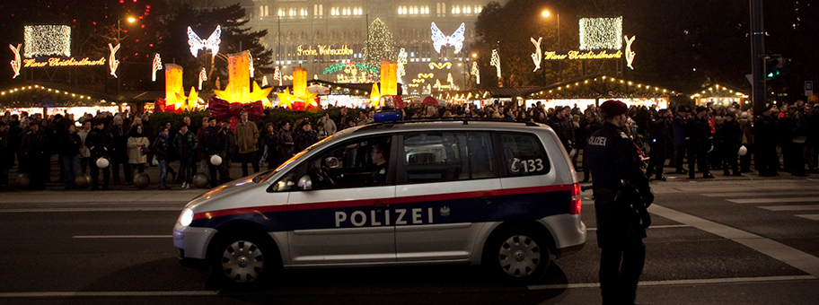 Demonstration gegen das Burschenschafter-Treffen in der Hofburg, Wien, November 2009