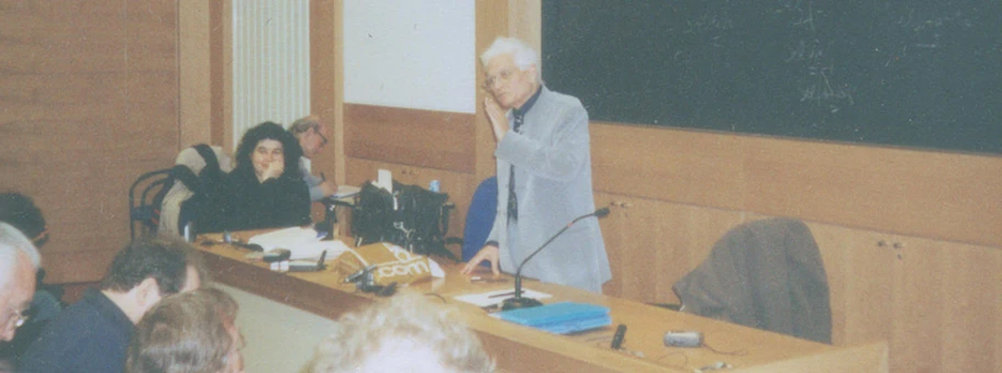 Der französische Philosph Jacques Derrida.