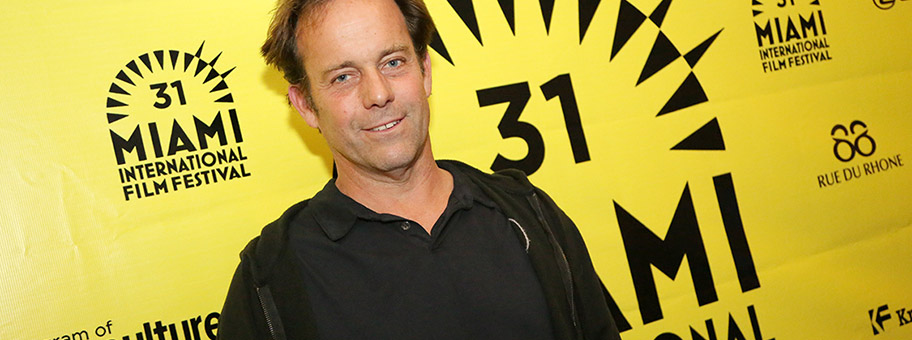 Der USFilmregisseur John Stockwell am Filmfestival von Miami, März 2014.