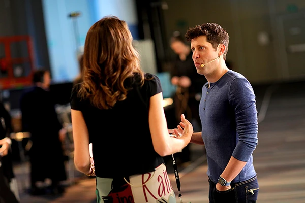 OpenAI-Chef Sam Altman an der TechCrunch Disrupt 2019 in San Francisco.