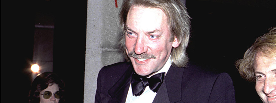 Donald Sutherland, November 1981.