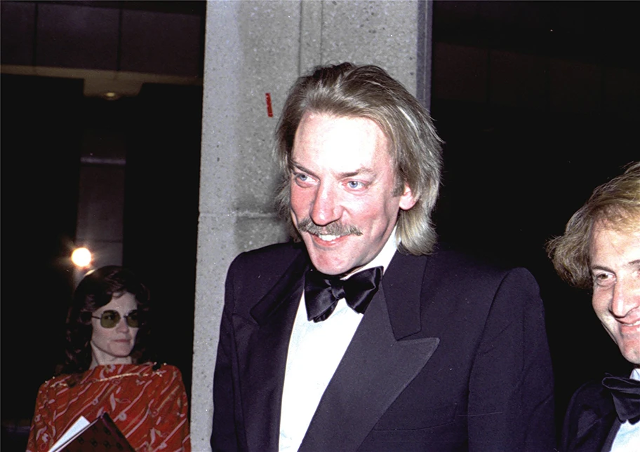 Donald Sutherland, November 1981.