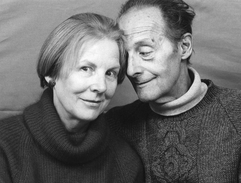 Dorine und Gérard Horst, alias André Gorz, April 2019.