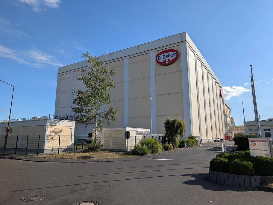 Dr. August Oetker Nahrungsmittel KG-Werk in Wittlich.