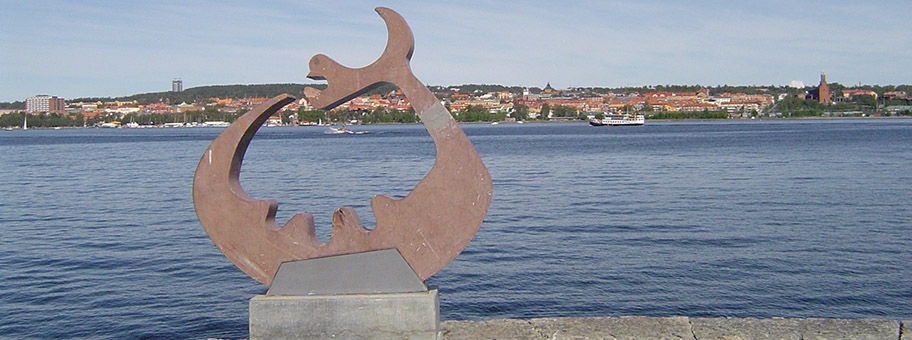 Der See bei Östersund.