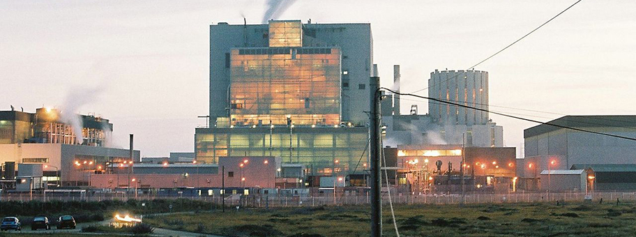 Atomkraftwerk in Kent, England.