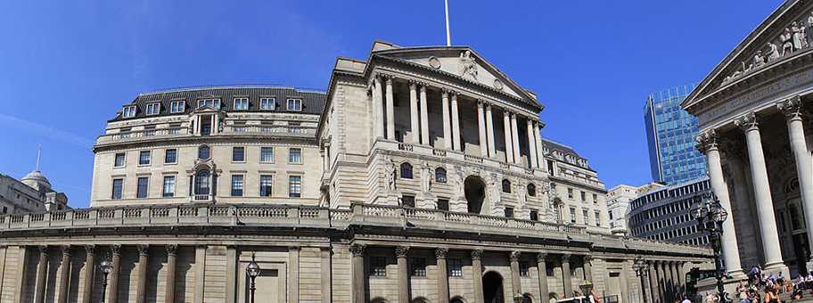 Bank of England in London - die Zentralbank hat sich für Vogl faktisch als «Vierte Gewalt» im Staat etabliert.