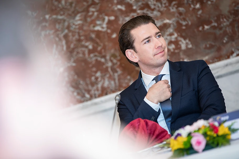 Sebastian Kurz in Brüssel, März 2019.