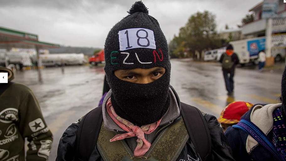 EZLN-Marsch, Dezember 2012.