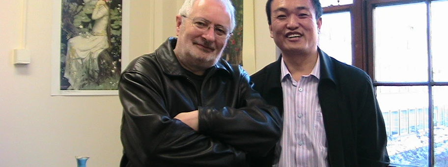 Prof. Terry Eagleton und Prof. Wang Jie.