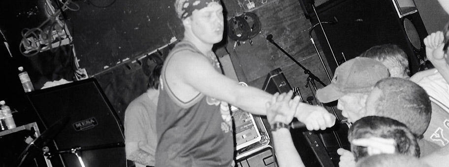 Die Straight Edge Band Earth Crisis in Atlanta, 1998.