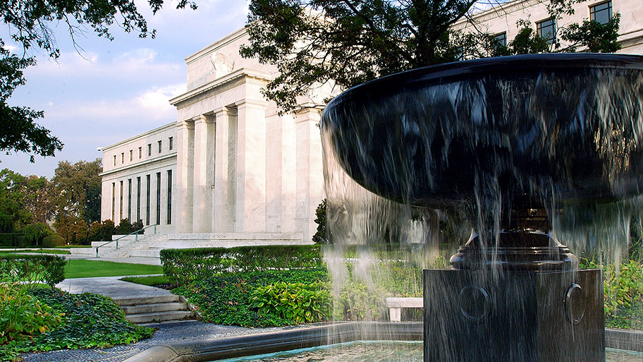 Hauptgebäude des Federal Reserve (Fed) in Washington.