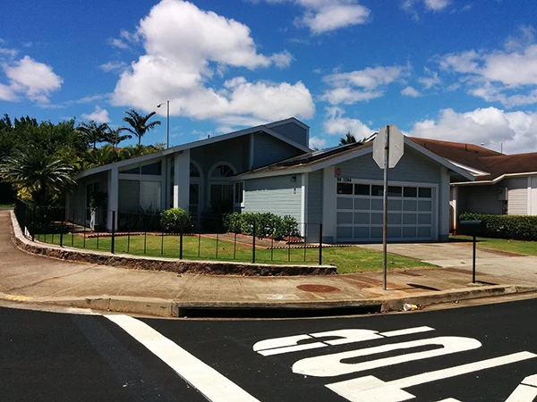 Das Waipahu Haus auf Hawaii. Hier lebte Edward Snowden zusammen mit seiner Freundin während 13 Monaten bis Mai 2013.