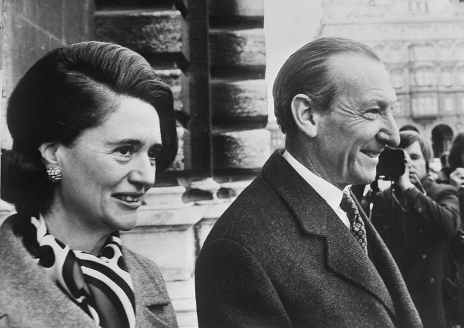 Elisabeth and Kurt Waldheim, 1971.