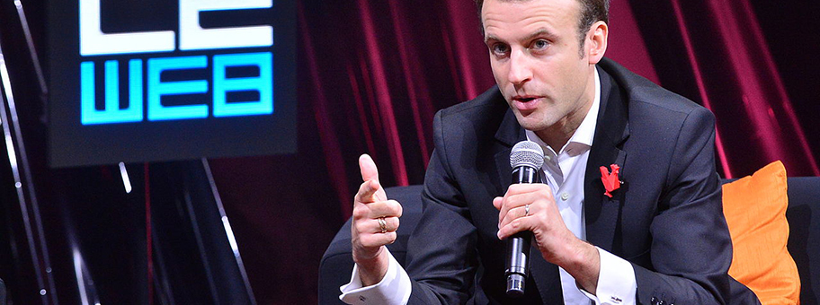Emmanuel Macron, Dezember 2014.