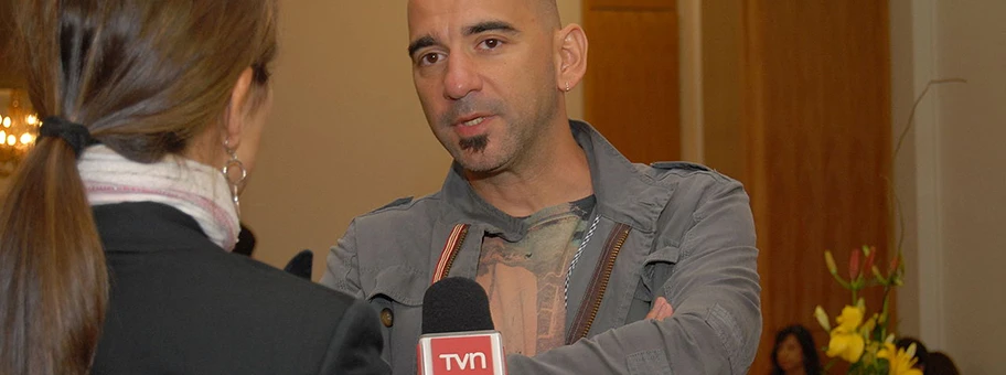 Der argentinische Regisseur Pablo Trapero am Cine Arte in Viña del Mar, Chile.