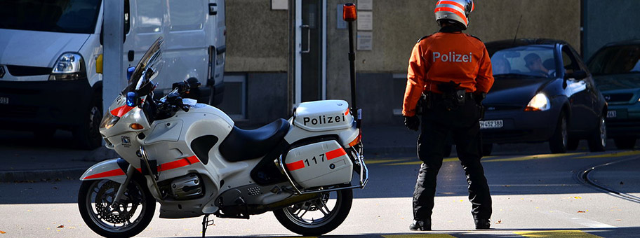 Stadtpolizei, General-Wille-Strasse, Zürich-Enge.