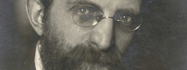 Foto von Erich Mühsam aus dem Jahr 1924.