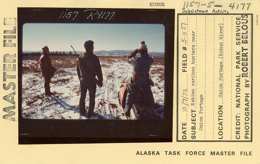 Inuits in Alaska, 1972.