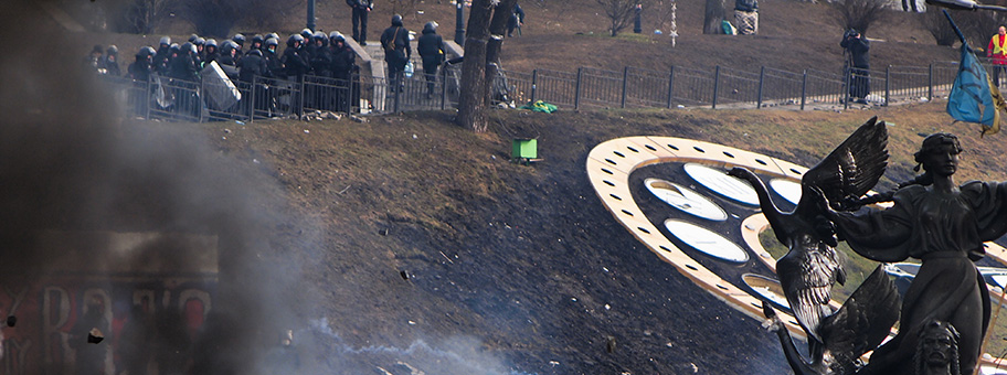 Euromaidan in Kiew, 19. Februar 2014.