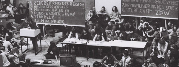 Bundesweiter Streik der Universitäten und Fachhochschulen 1976