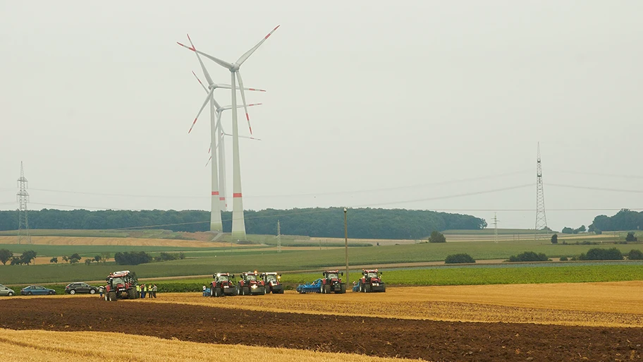 Feldtag in Bergtheim, August 2016.