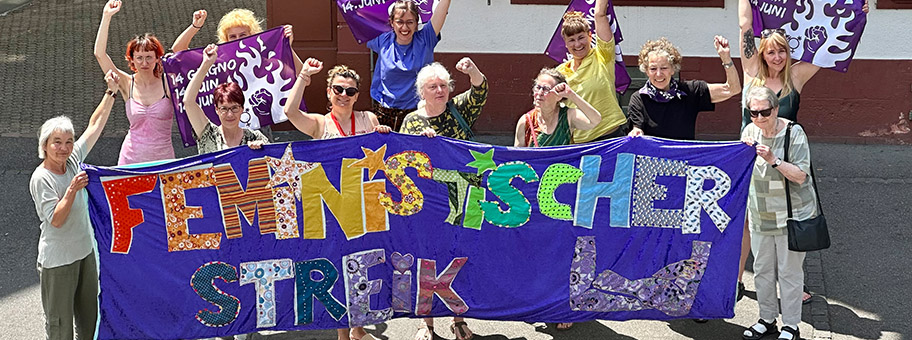 Feministischer Frauenstreik Basel.