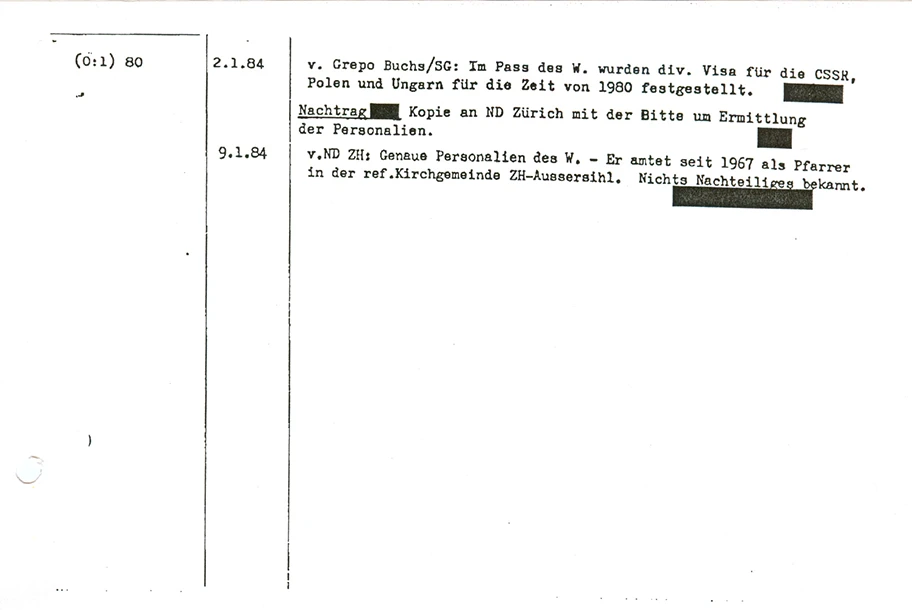 Beispiel einer Kopie einer Karteikarte (Rückseite) eines Zürcher Bürgers. Die Daten sind übrigens unabsichtlich fehlerhaft und es kann so heute keiner Person mehr zugeordnet werden.