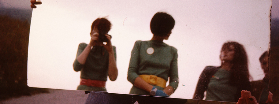 Die Berliner Undergroundband Mania D im September 1979 auf dem Teufelberg in Berlin.