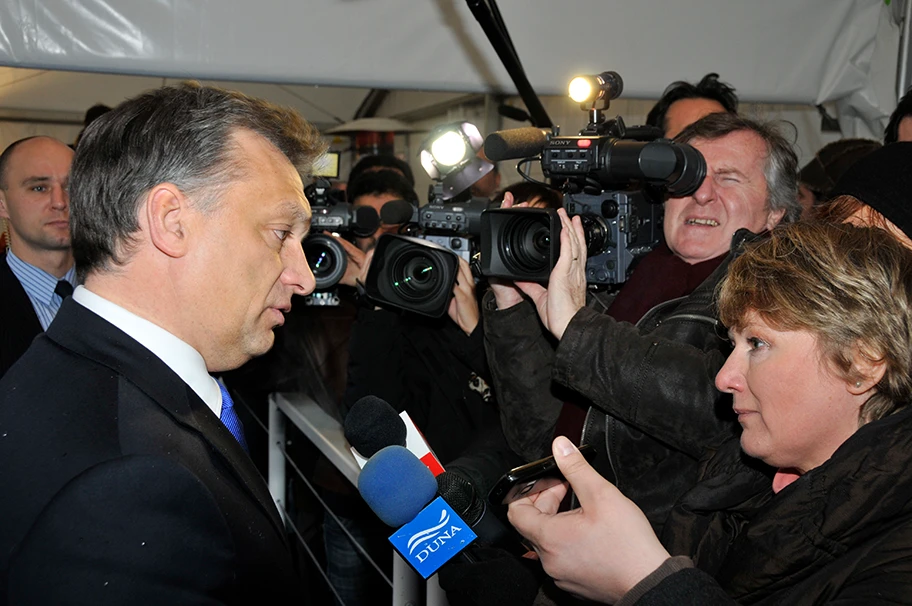 Viktor Orbán, Dezember 2010.