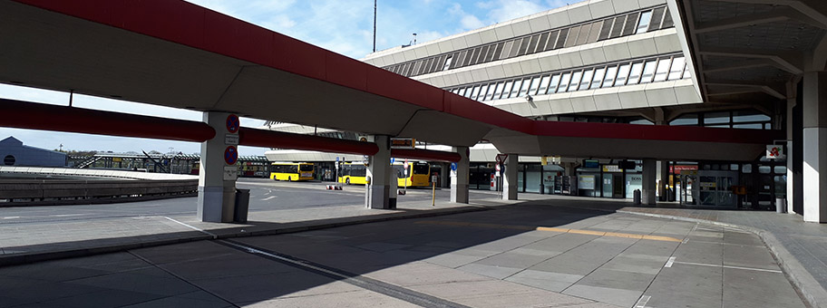 Flughafen Berlin Tegel während der CoronaKrise 2020.