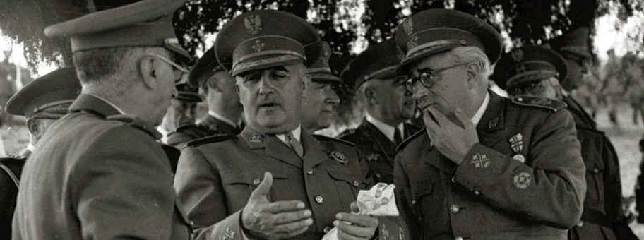 Der spanische Diktator Francisco Franco, 1946.