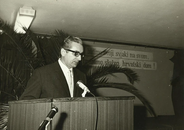 Franjo Tuđman in 1971.
